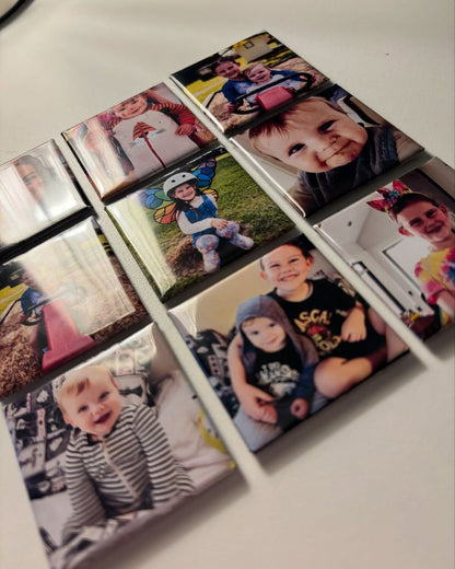 6 Custom Photo Magnets