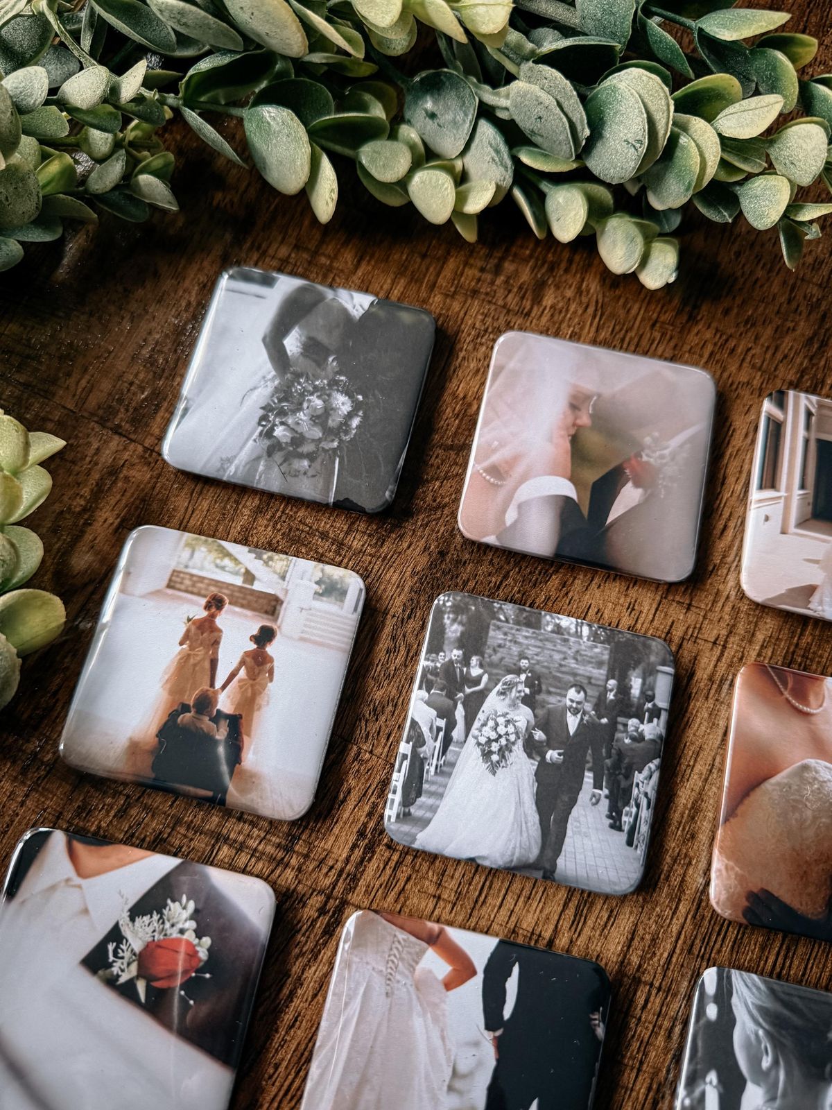 6 Custom Photo Magnets