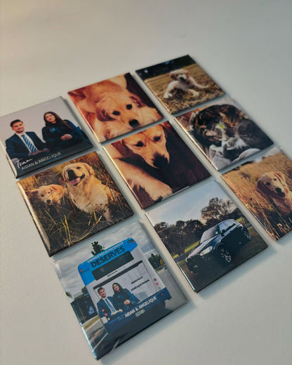 6 Custom Photo Magnets