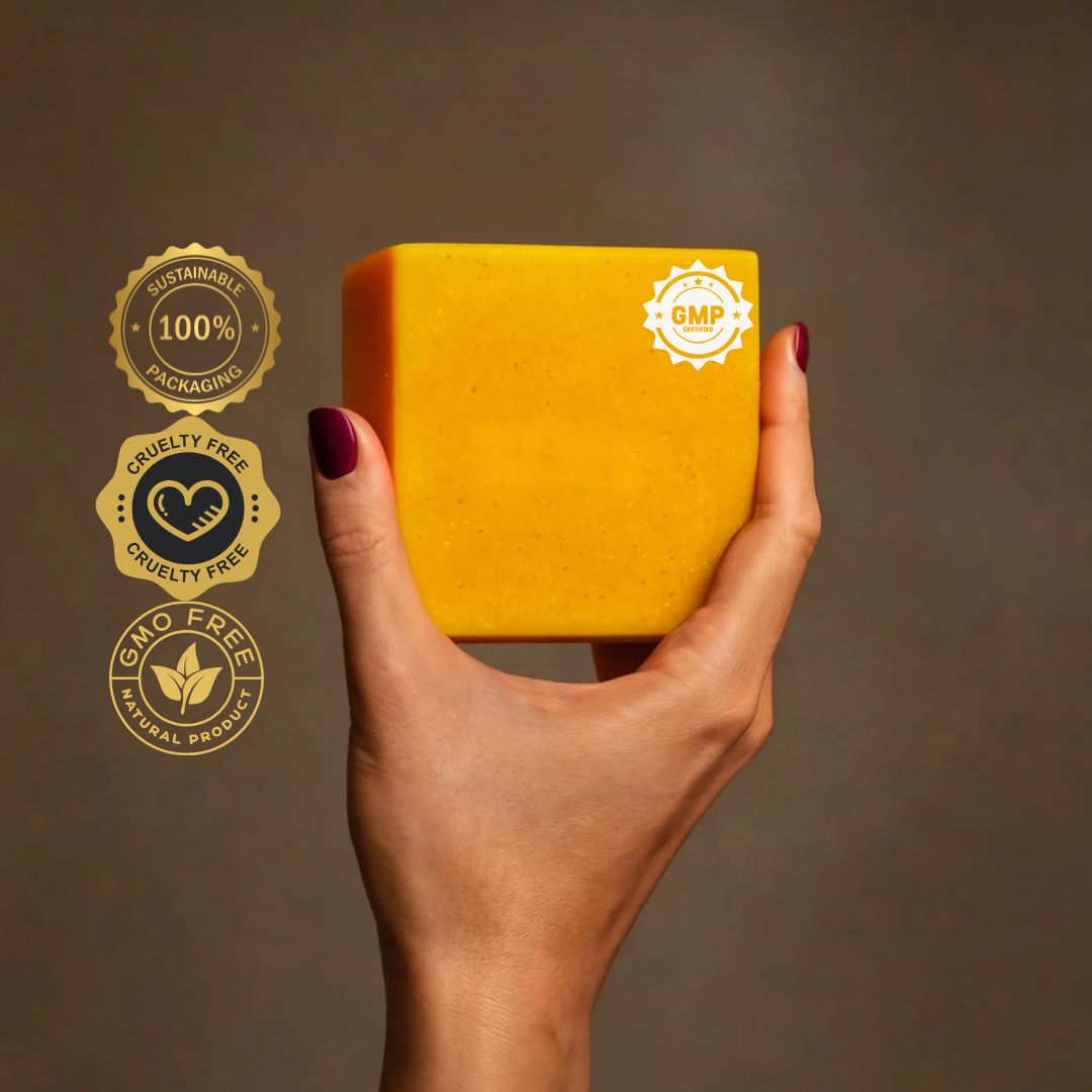 KojiAcid & TurmericLemon Anti-Acne Whitening Soap