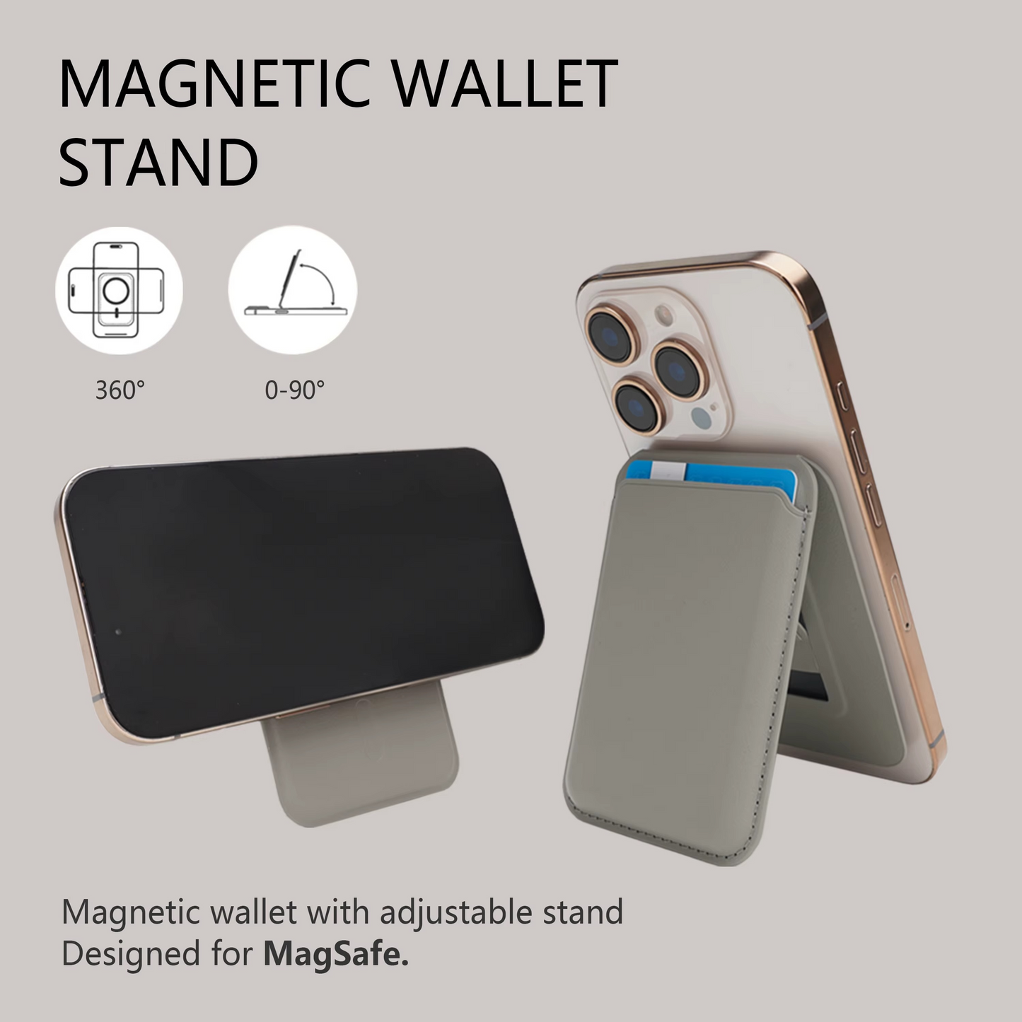 Leather Magnetic Wallet
