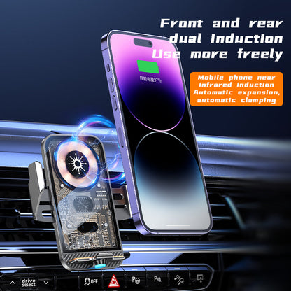 Magnetic Car Wireless Charging Phone Holder📳📶