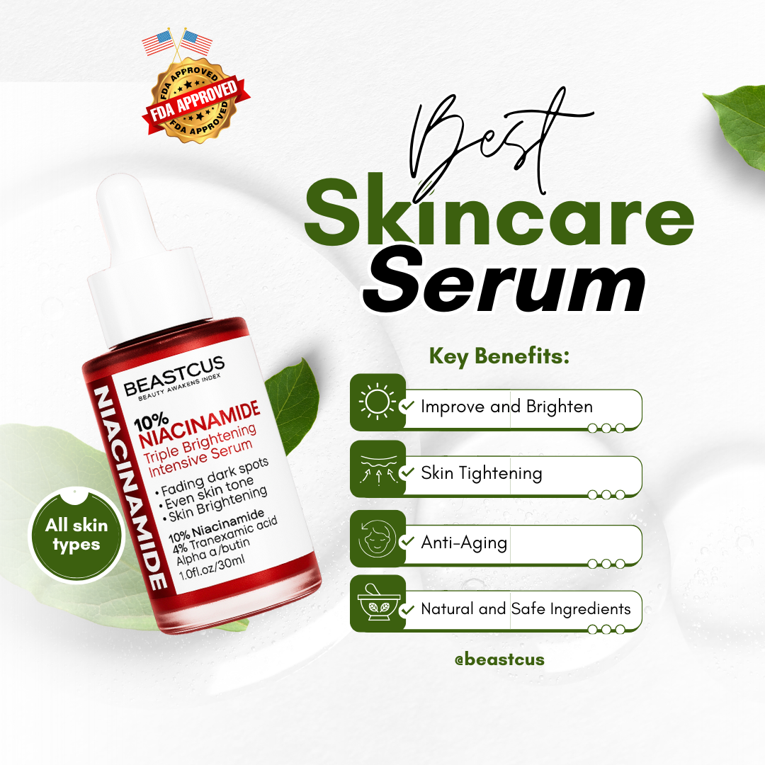 Beastcus Niacinamide Triple Brightening Action Serum 1