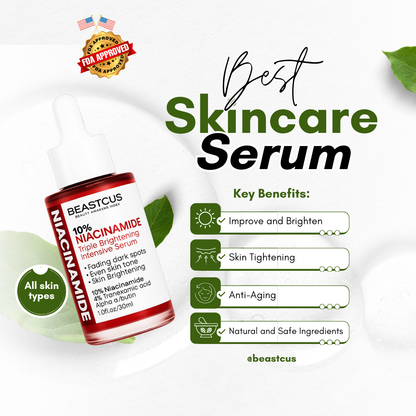Beastcus Niacinamide Triple Brightening Action Serum 1