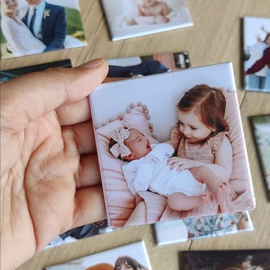 6 Custom Photo Magnets