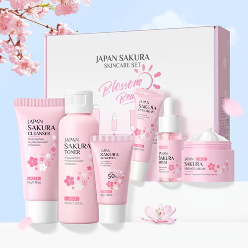 LAIKOU Sakura Skincare 6pcs/Set
