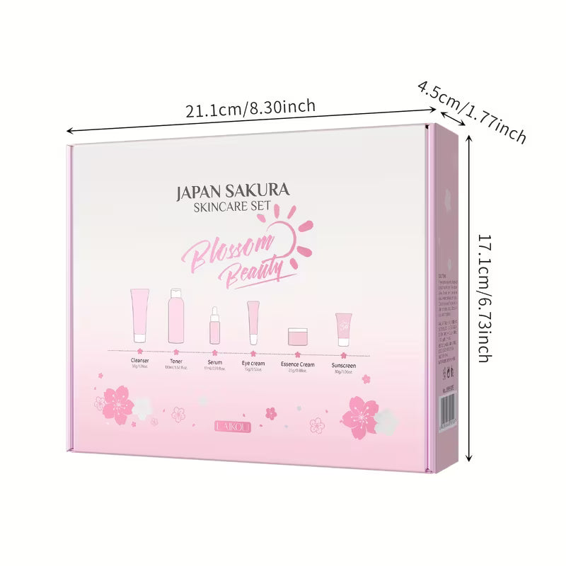 LAIKOU Sakura Skincare 6pcs/Set